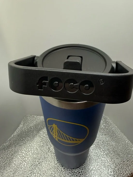 NBA Golden State Warriors 30oz Travel Tumbler with Fliptop Straw - Picture 3 of 7